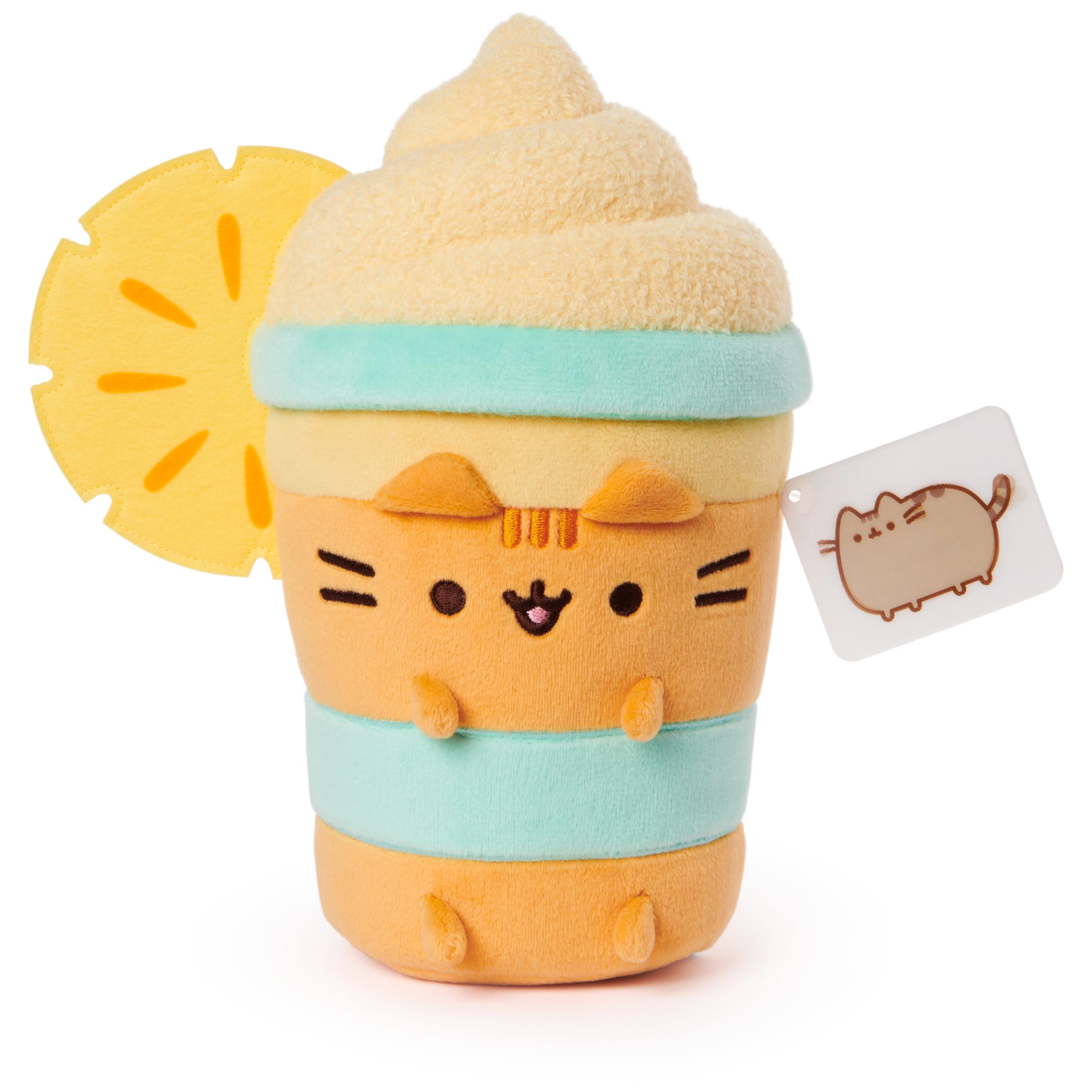 Amazon.com: GUND Pusheen Pineapple Float Plush, Cat Stuffed Animal